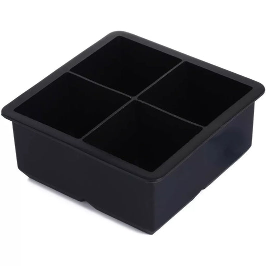 Forma de 4 Gelos Cubo em Silicone - Grande 4,8cm - ICE CUBE Drink