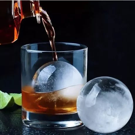 Forma de Gelo Esfera em Silicone - Grande - ICE Ball Drink